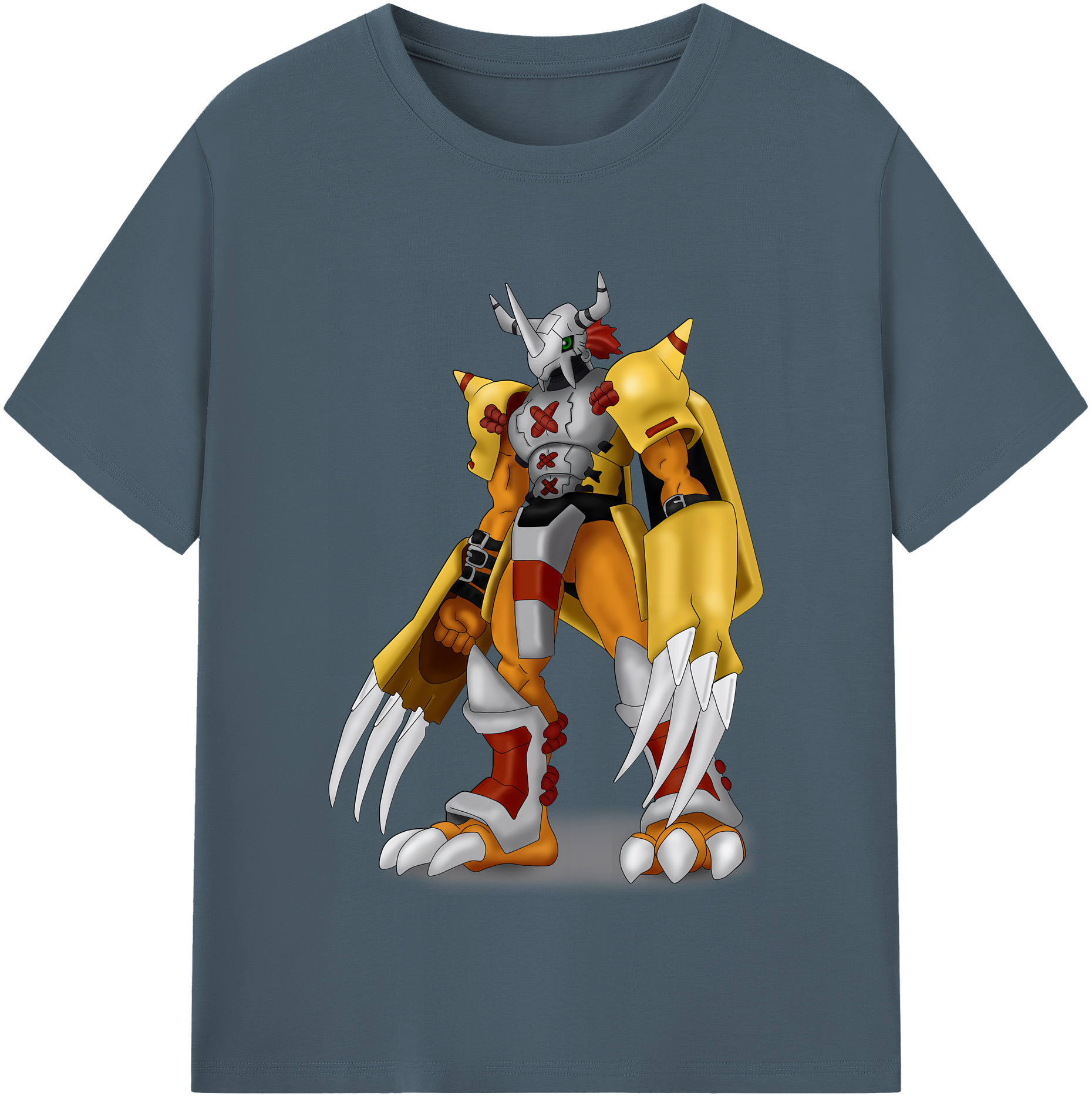 （画像用） Digimon デジタルモンスター/デジモン 綿100％半袖Tシャツ（フロントプリント）